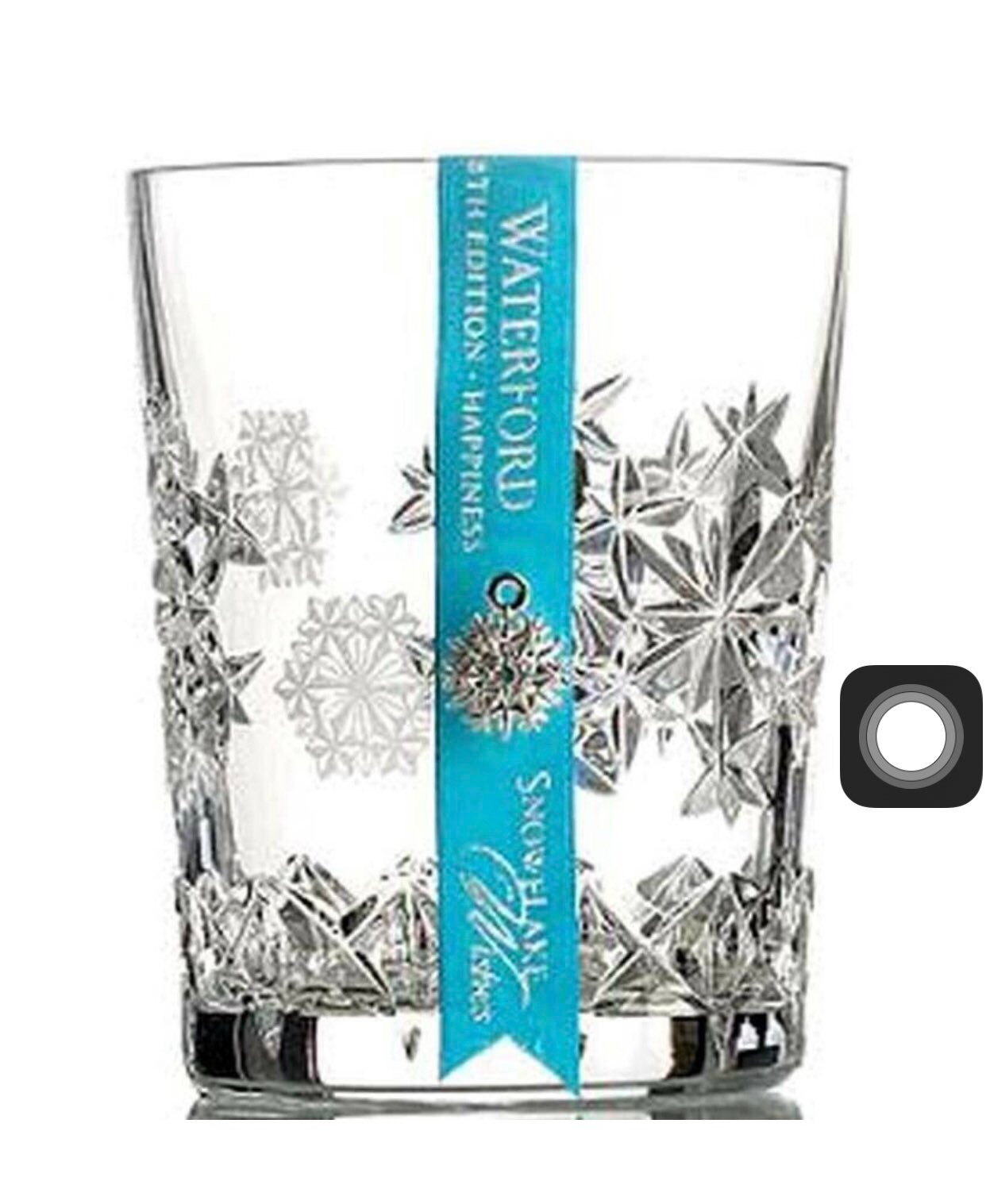 Waterford Snowflake Wishes DOF Tumbler HAPPINESS Clear Crystal 2018