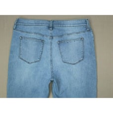 J. Crew Lookout High Rise Crop Jeans Women's Size 32 Light Wash Denim