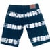 Levi’s tie dyed 100% cotton navy denim shorts