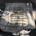 Levi’s tie dyed 100% cotton navy denim shorts