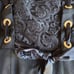 Escada Couture black midi dress 38