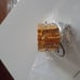 Cross Jesus Ring Charm Mens Ring size 9