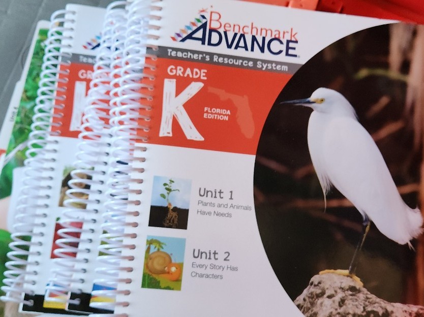 Benchmark Advance Florida Math K teachers edition books/A1