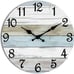 NEW Wall Clock 12 Inch Bathroom Clock, Rustic Wall Clocks Battery Operated