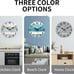 NEW Wall Clock 12 Inch Bathroom Clock, Rustic Wall Clocks Battery Operated