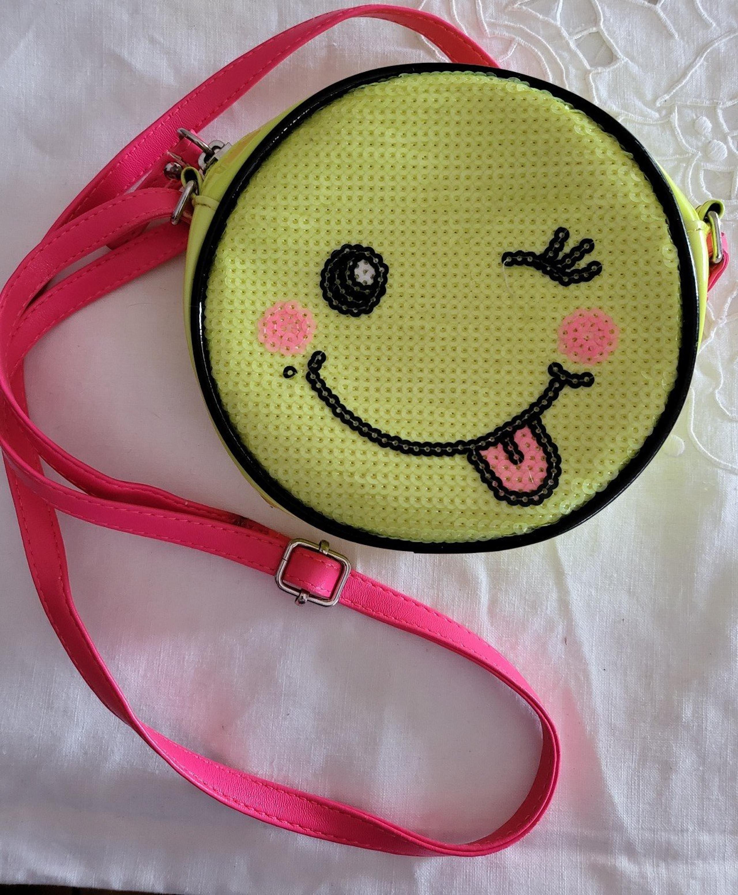 Justice brand girls emoji Crossbody bag