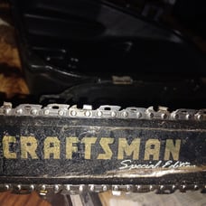 Special edition 18 inch craftsman chainsaw