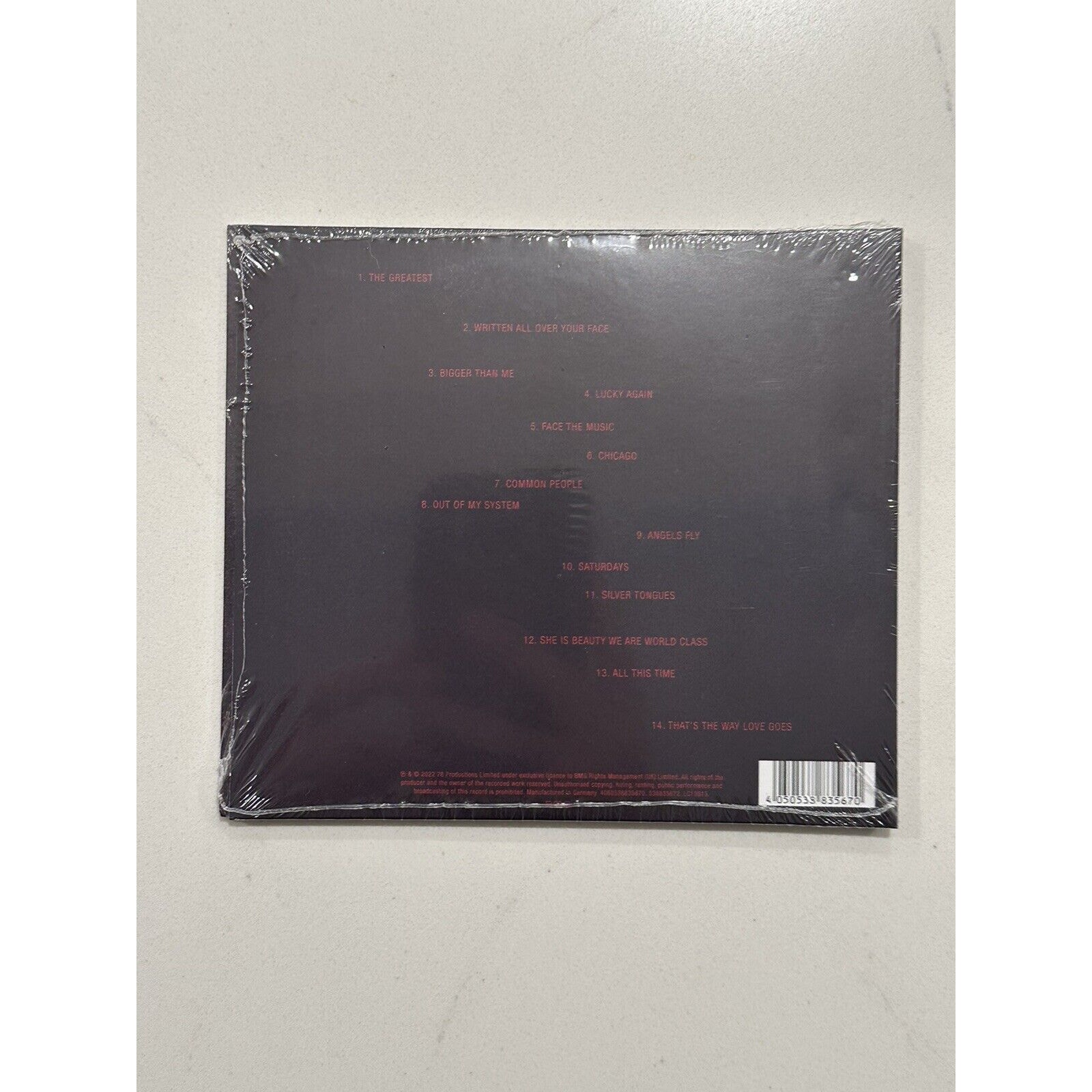 SIGNED LOUIS TOMLINSON FAITH IN THE FUTURE AUTOGRAPHED NEW CD One Direction #13 - detail