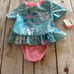 Floatimini seashell swim set nwt 2t
