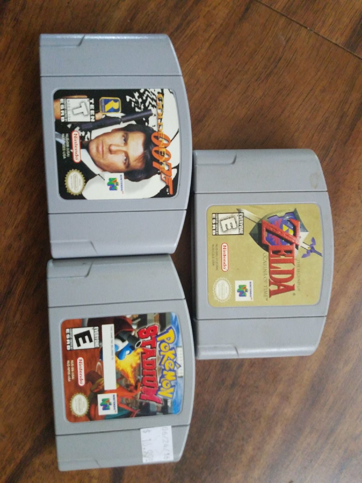 Zelda Ocarina of Time and Golden eye 007