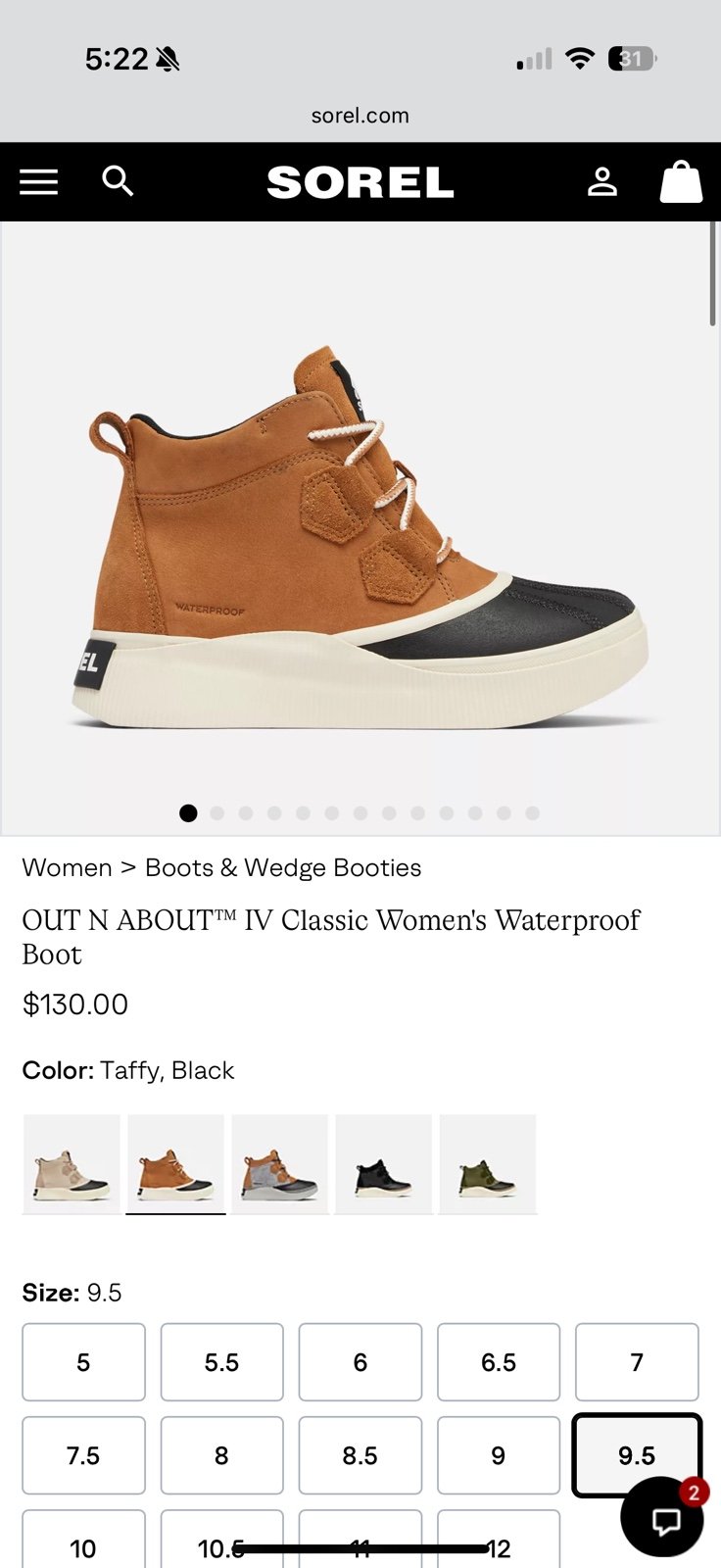 SOREL OUT N ABOUT™ IV Classic Women's Waterproof Boot