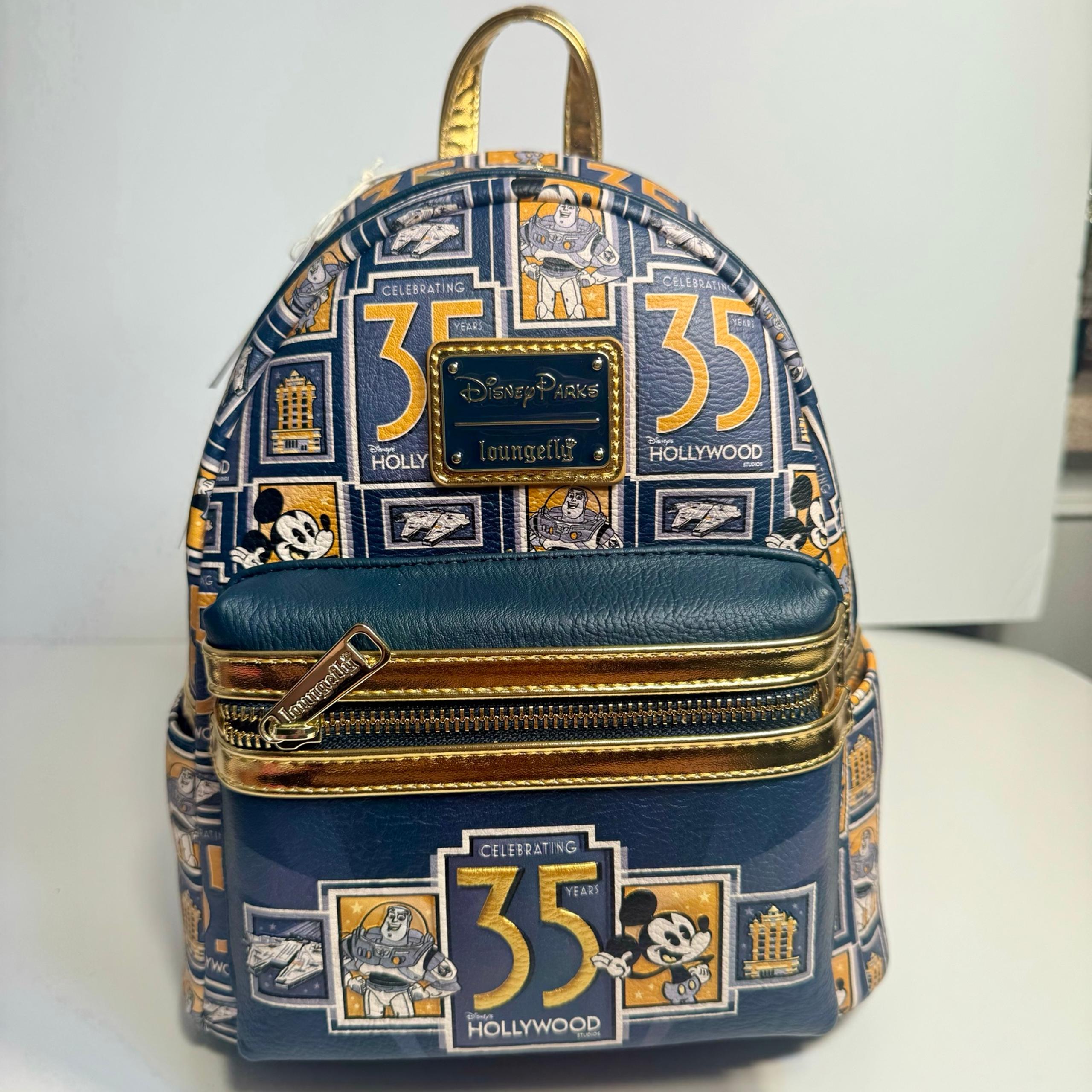 NWT. Disney Loungefly Hollywood Studios 35th Anniversary mini backpack.