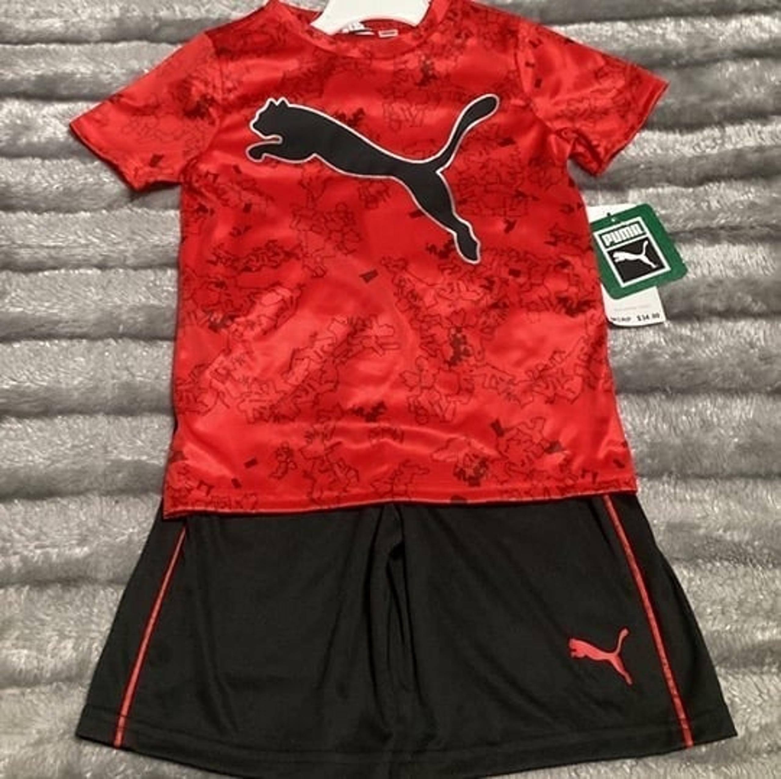 NWT Boys Puma 2pc Set