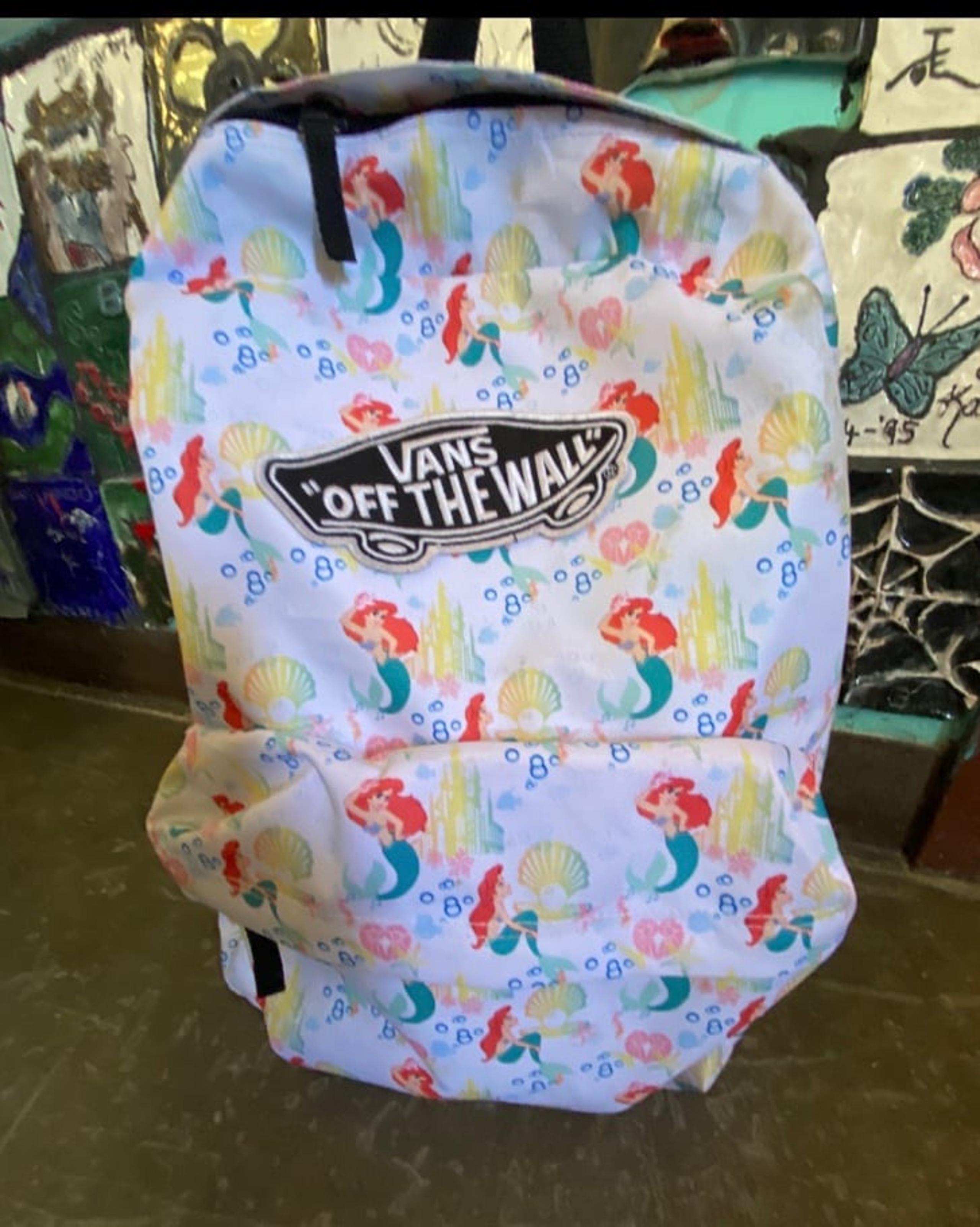 Rare VANS X Disney  Little  Mermaid  Backpack