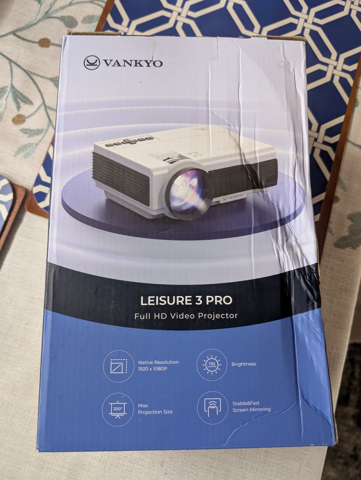 Vankyo Leisure 3 Pro Native 1080p Projector