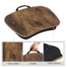 SONGMICS Lap Desk | Rustic Brown Bed Tray | Laptop Table with Cushion & Handle