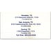 Robert Horkavy The Diabetic Shoppe Texas Vintage Business Card SD9-B8