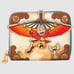 Avatar: The Last Airbender Aang Glider Staff Zip Around Wallet