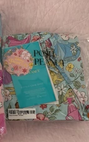Posh Peanut Original Drop Princess Crib Sheet, NIB
