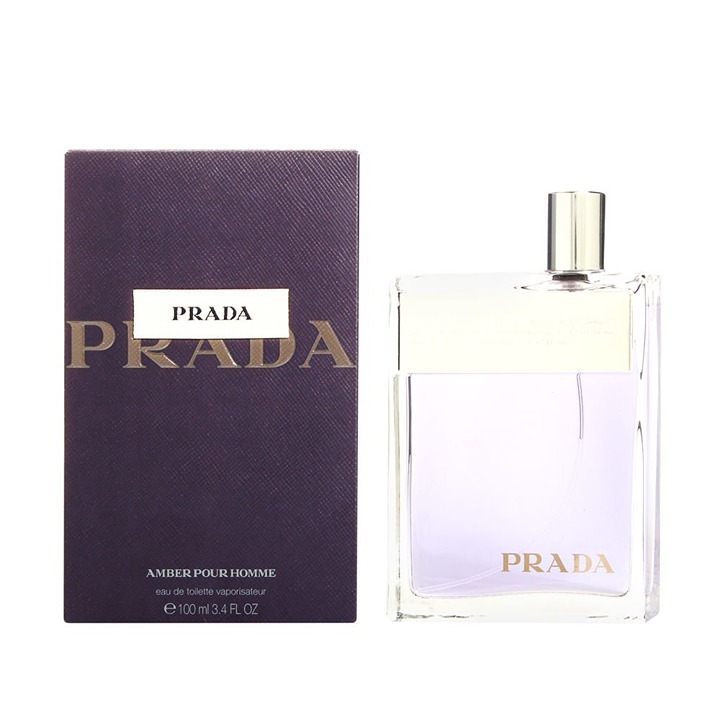 PRADA Amber Pour Homme Men EDT Eau De Toilette Spray 3.3 oz / 100 ML Sealed Box