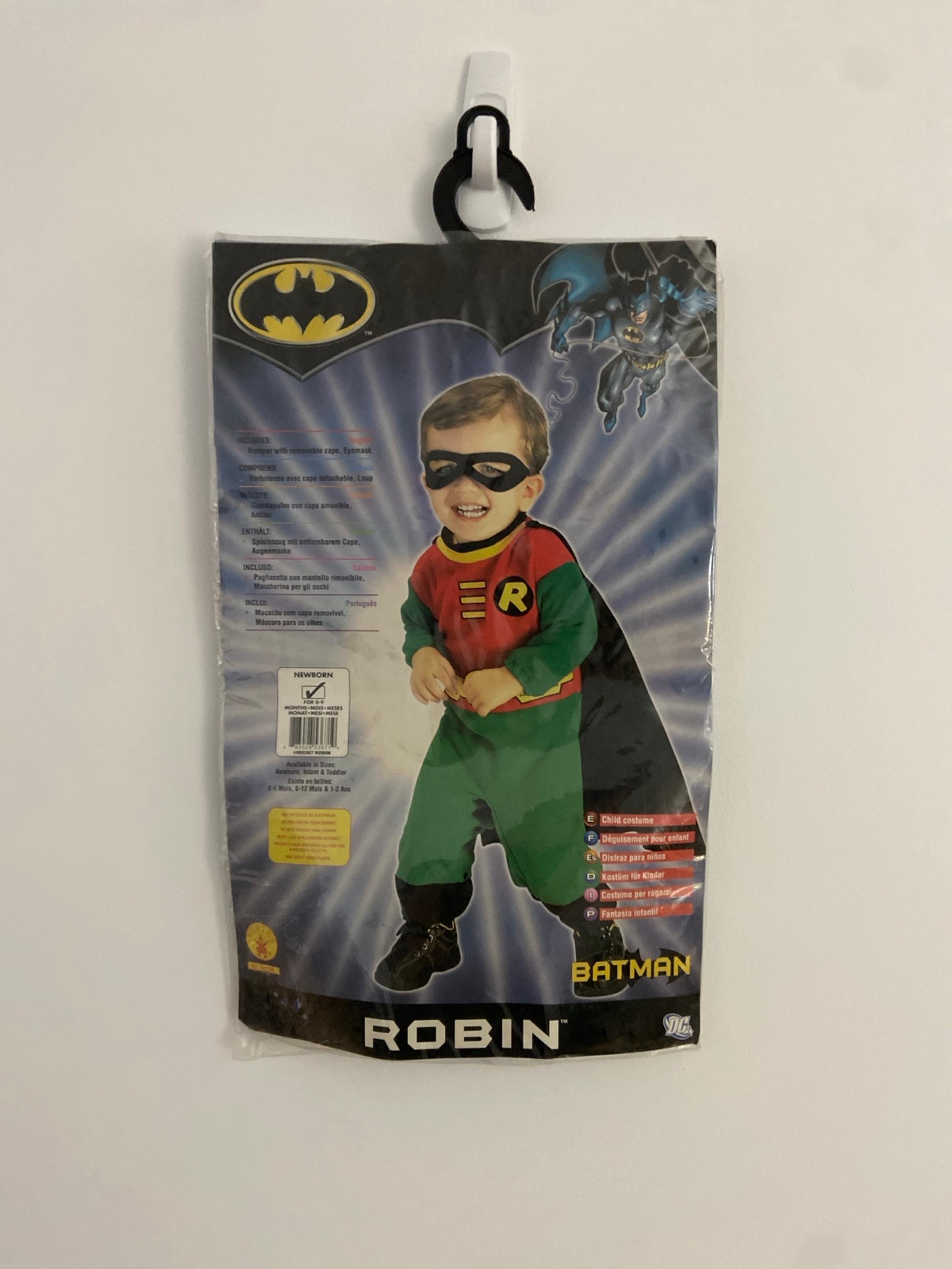 Newborn 0-9 months - Robin Costume - New