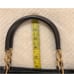 2Effe Black leather tote Village