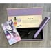 Karma Beauty Styling Comb Serenity Mini Travel Heated Lilac Retail 99