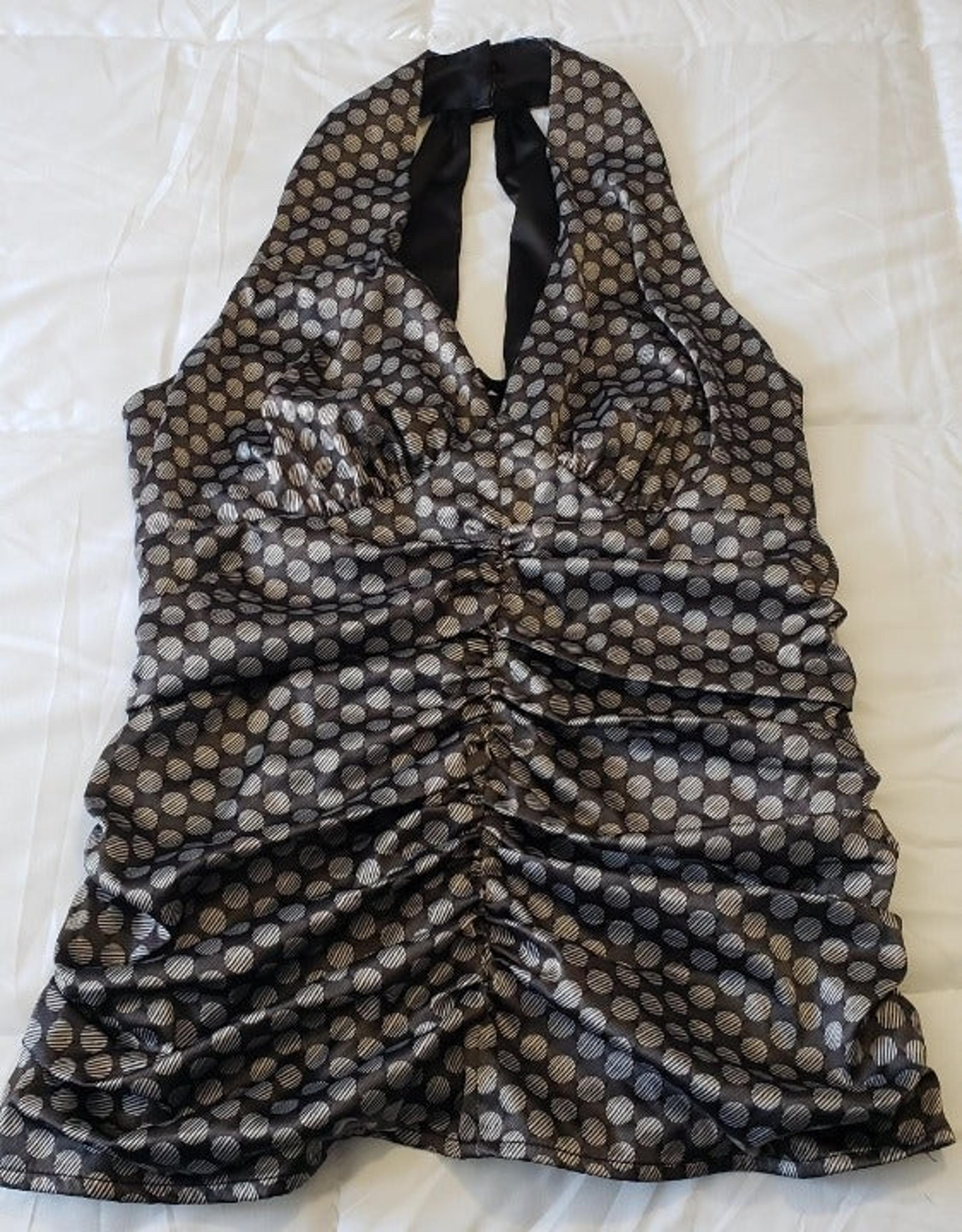 Express V-neck Halter Top Women Size 6