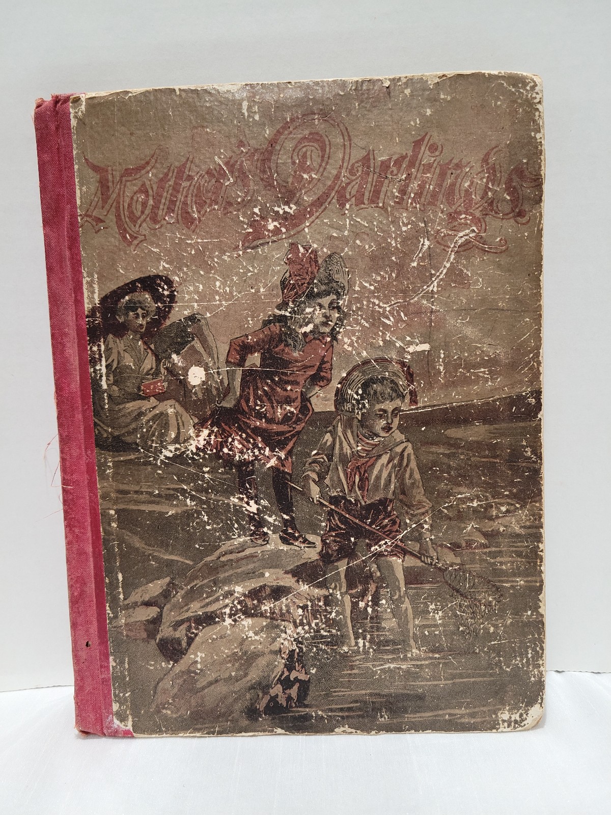 1890's Christmas Stories for Mothers Darlings EA Allen illustrated Anthology HC