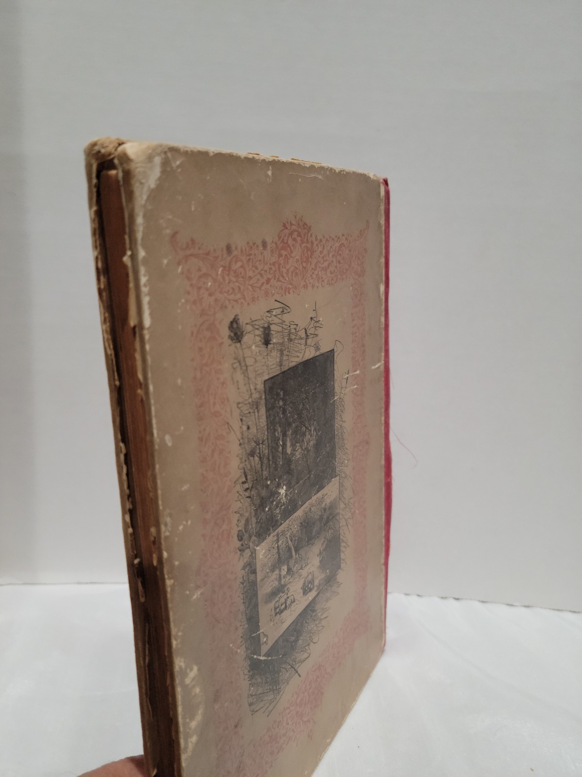 1890's Christmas Stories for Mothers Darlings EA Allen illustrated Anthology HC - detail