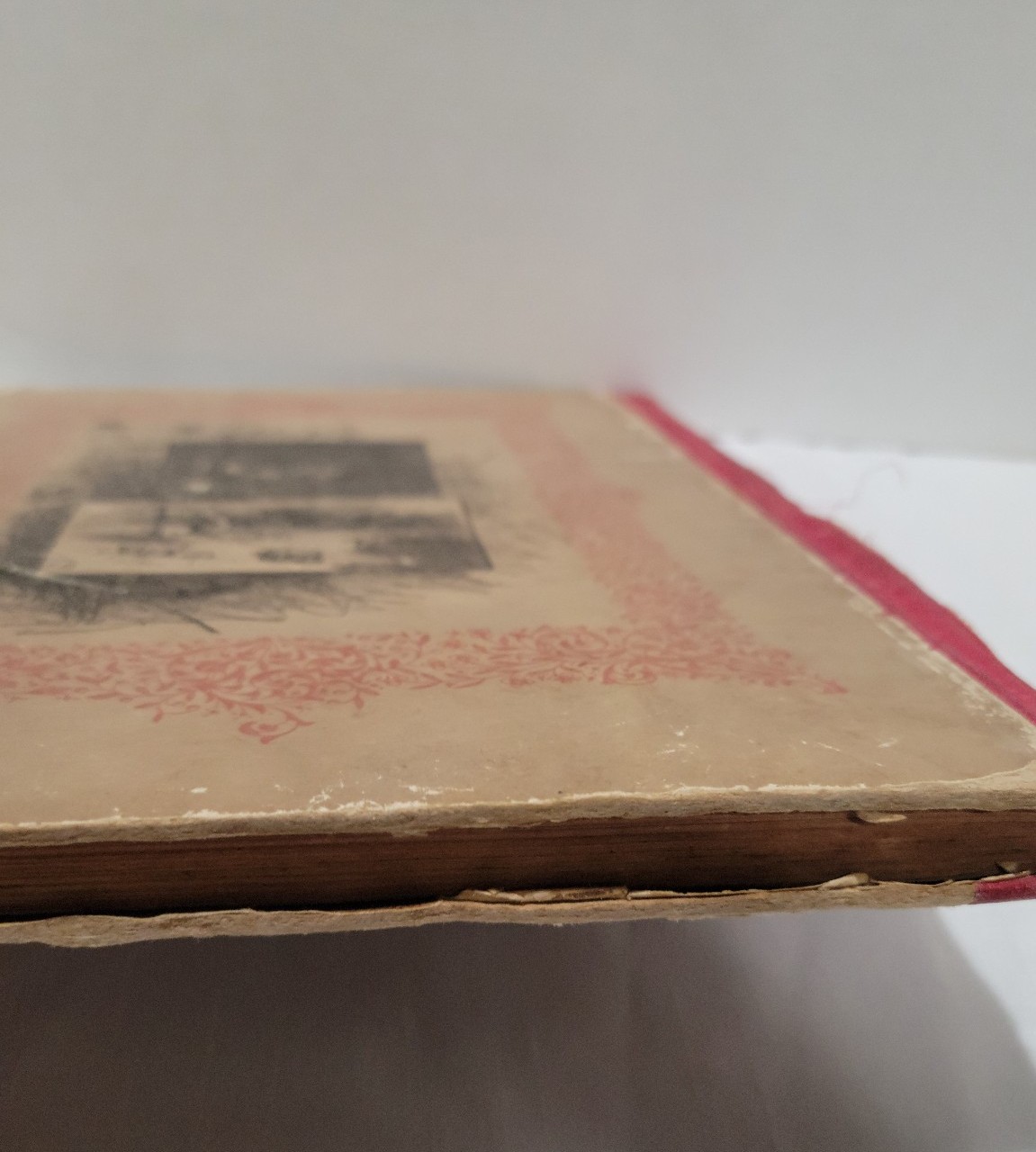 1890's Christmas Stories for Mothers Darlings EA Allen illustrated Anthology HC - detail
