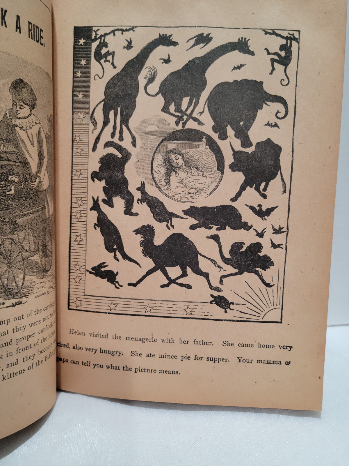 1890's Christmas Stories for Mothers Darlings EA Allen illustrated Anthology HC - detail