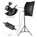 2pcs Softbox Light Kit Photo Studio Photography Continuous Lighting Stand Set