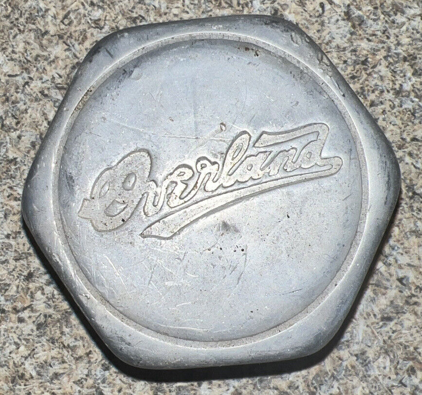 1920's Overland hubcap, grease cap, Dust cap, Vintage Antique