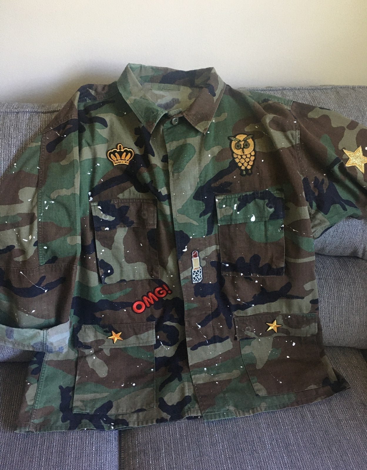 Hip military jacket