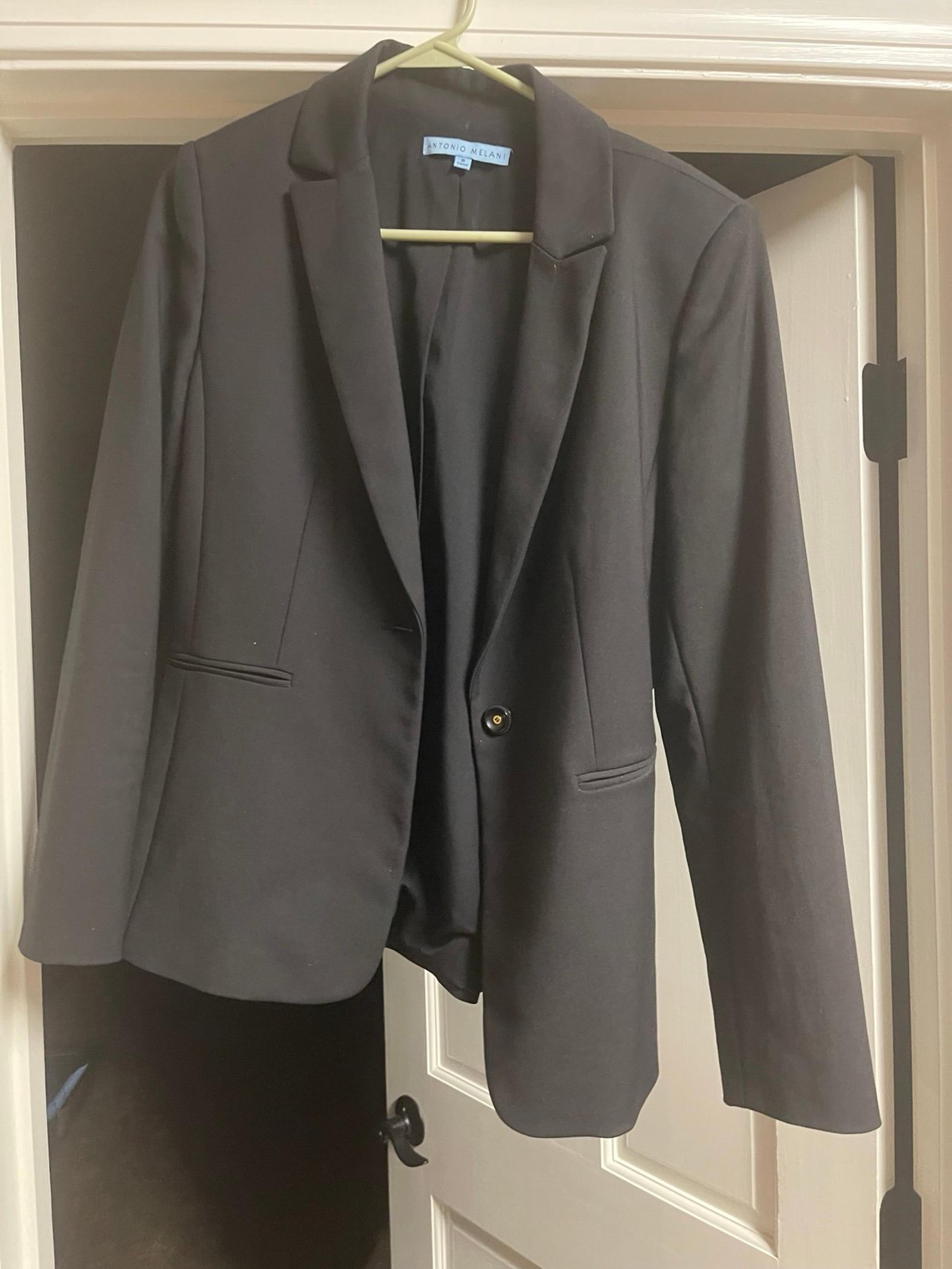 antonio melani black blazer