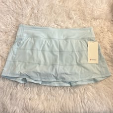 Lululemon Pace Rival MR Skirt, Sheer Blue, Size 12