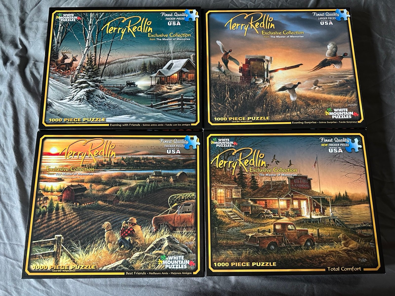 4- Terry Redlin White Mountain Puzzles