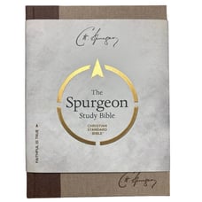 The Charles Spurgeon Study Bible Christian Standard CSB Sermons God's Word NEW