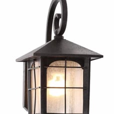 Iron Outdoor Wall Lantern