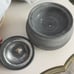 Vintage Metal Powder Puff Music Box