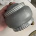 Vintage Metal Powder Puff Music Box