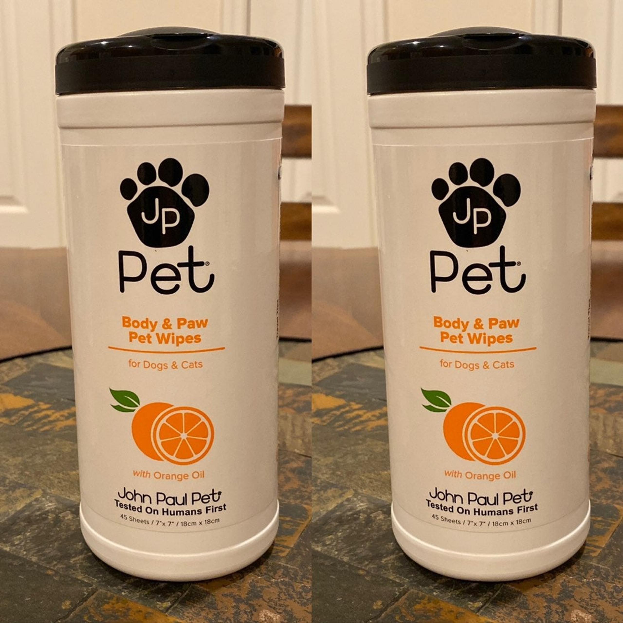 John Paul Paul Mitchell Orange Oil Pet Body & Paw Wipes