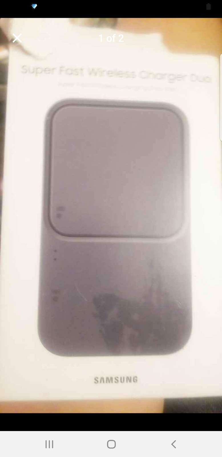 Samsung super fast wireless charger