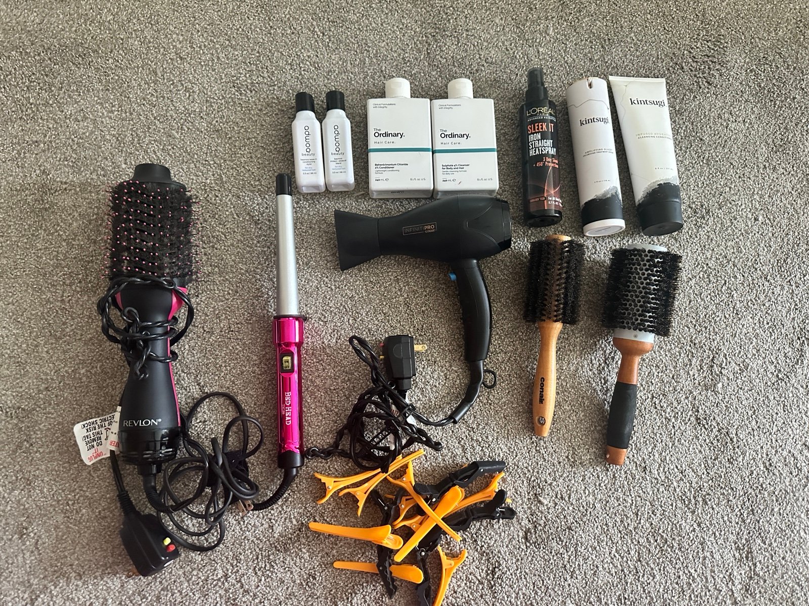 Hair tools lot