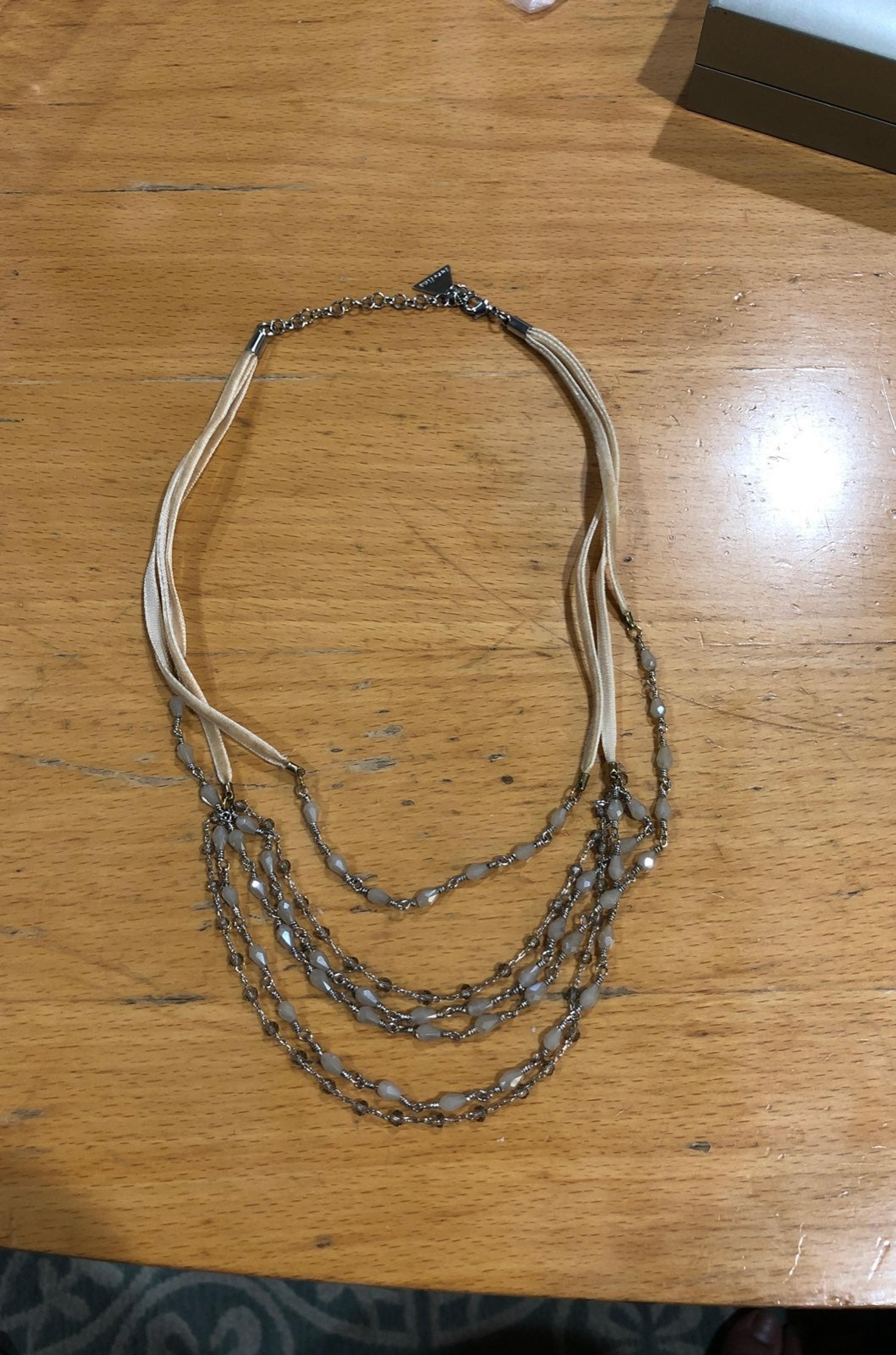 Anthropologie Beaded Necklace (Serafina)