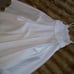 GIRL'S DAVID BRIDAL SIZE 3 IVORY FLOWER GIRL DRESS