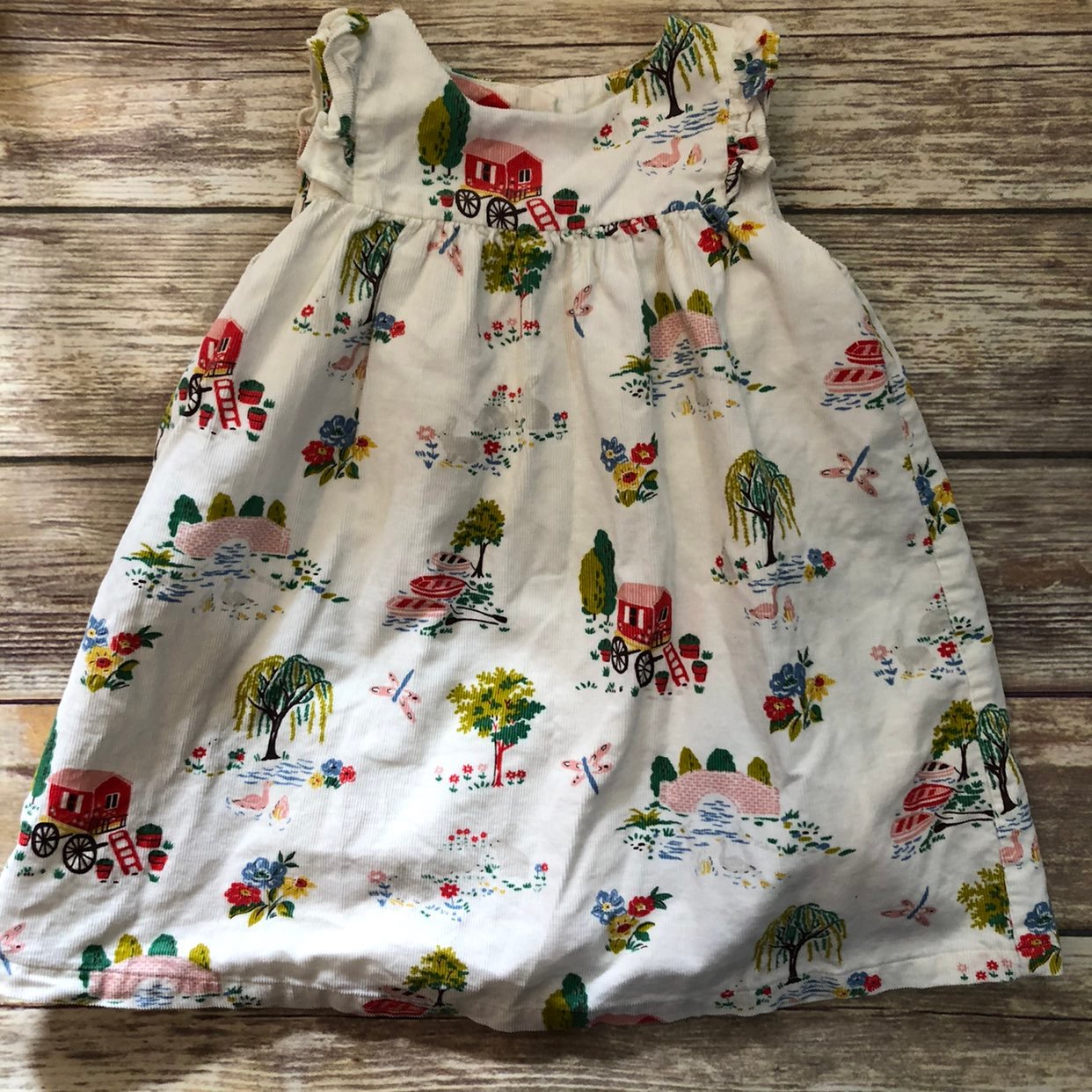 Mini Boden countryside cord dress
