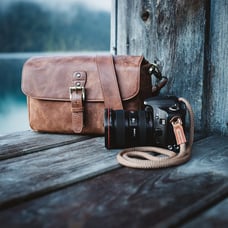 Personalized Top Grain Italian Leather Messenger