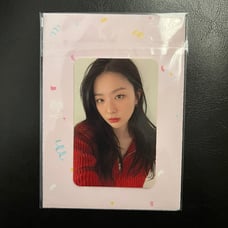 Red Velvet Seulgi 2023 Birthday Party Photocard + Invitation & envelope
